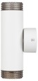 WL50 WH/BK Светильник настенный ЭРА WL50 WH/BK 2*GU10 2*12Вт IP20 белый, черный