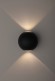 WL11 BK Подсветка ЭРА Декоративная подсветка светодиодная ЭРА 2*1Вт IP 54 черный (20/400)