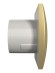 AURA 5C Сhampagne Вентилятор накладной AURA D125 обратный клапан Champagne DICITI