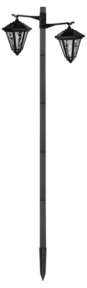 ERASF23-28 Светильник уличный ЭРА ERASF23-28 на солнечной батарее высота 1,4 м 2 LED