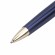 Ручка подарочная шариковая BRAUBERG "Perfect Blue", корпус синий, узел 1 мм, линия письма 0,7 мм, синяя, 141415