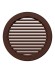 Решетка вентиляционная РКН фланец D160 D196 ASA Brown ERA