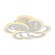 Потолочная светодиодная люстра Profit Light 8462/4+4A WHT