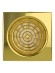 AURA 5C Gold Вентилятор накладной AURA D125 обратный клапан Gold DICITI