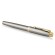Ручка-роллер PARKER "IM Core Brushed Metal GT", серебристый матовый лак, позолота, черная, 1931663
