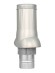 VWO 125-160 Silver Выход вентиляционный VWO D125/160 изолированный пластик Silver ERA