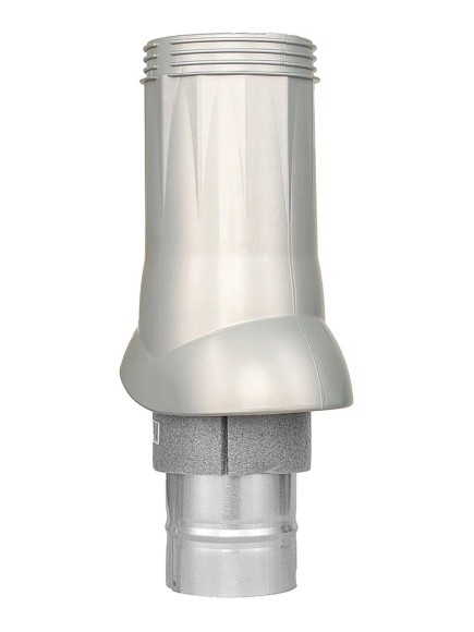 VWO 125-160 Silver Выход вентиляционный VWO D125/160 изолированный пластик Silver ERA