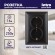 Б0043337 4-205-05 Intro Розетка 2X2P+E Schuko, 16А-250В, СУ, Solo, антрацит (10/100/1400)