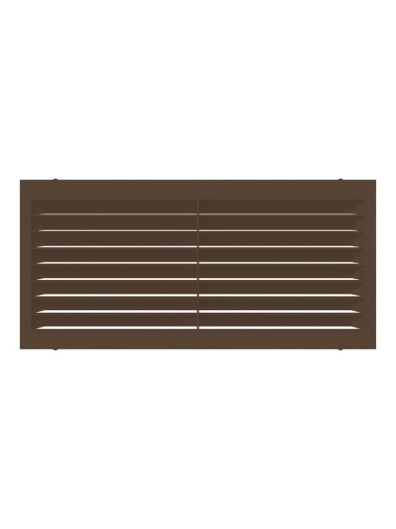 Решетка вентиляционная С сетка 171х81 пластик Brown ERA