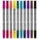 Фломастеры двусторонние BRAUBERG "PREMIUM" "DUAL-TIP", 10 шт., 10 цветов, два наконечника, картонная коробка с европодвесом, 151946