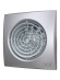 AURA 5C Gray metal Вентилятор накладной AURA D125 обратный клапан Gray metal DICITI