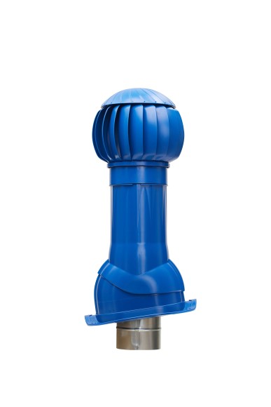 RRTV+M 160 Blue Комплект RRTV D160 для металлочерепицы Monterrey пластик Blue ERA