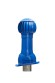 RRTV+M 160 Blue Комплект RRTV D160 для металлочерепицы Monterrey пластик Blue ERA