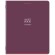 Тетрадь А5, 48 л., BRAUBERG, скоба, клетка, SoftTouch, "NoteBookMono", (микс в спайке), 405325