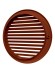 Решетка вентиляционная РКН фланец D160 D196 ASA Terracotta ERA