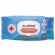 Салфетки влажные 72 шт., АНТИБАКТЕРИАЛЬНЫЕ с пластиковым клапаном, LAIMA "Antibacterial", 129997