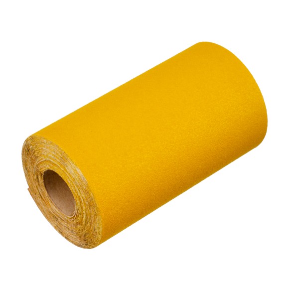 Шкурка на бумажной основе, LP41C, зернистость 10Н(P 120) мини-рулон 100 мм х 5 м, "БАЗ"
