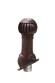 RRTV+M 160 Brown Комплект RRTV D160 для металлочерепицы Monterrey пластик Brown ERA