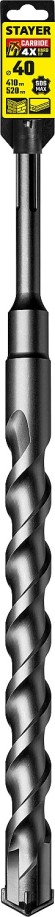 STAYER Hercules-4Х, 40 x 410/520 мм, SDS-max бур, Professional (29370-410-40)
