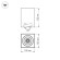 Потолочный светодиодный светильник Arlight SP-Cubus-S100x100WH-11W Warm White 40deg 020386