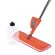 Швабра с распылителем воды плоская для мытья полов и уборки "Spray Mop", LAIMA, 607981