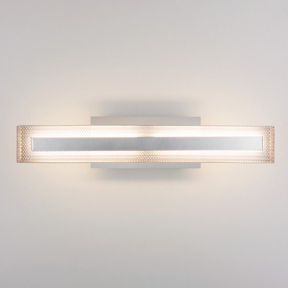 Настенный светодиодный светильник Lattice LED 40003/LED серебро/серебро