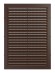 Решетка вентиляционная С сетка 170х240 пластик Brown ERA