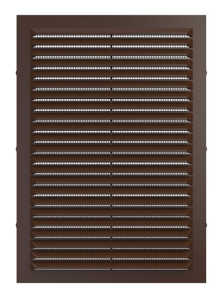 Решетка вентиляционная С сетка 170х240 пластик Brown ERA