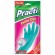 Перчатки МНОГОРАЗОВЫЕ резиновые PACLAN "Extra Dry", хлопчатобумажное напыление, 100% флок, размер M (средний), синие, вес 52 г, 7340, 407340