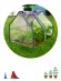FITO-House-medium Теплица ЭРА FITO-House-medium со светильником в комплекте 1800х900х900 мм 2 отсека