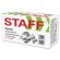 Кнопки канцелярские STAFF "Manager", металлические, никелированные, 10 мм, 50 шт., в картонной коробке, 225286