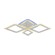 Потолочная светодиодная люстра Profit Light 8464/2+2A WHT