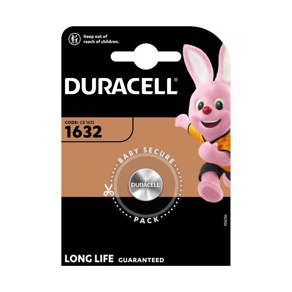 Б0044724 Батарейки Duracell 5007988 1632-1BL литиевая 3v 1шт. (10/100/12000)