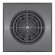 AURA 4C Dark gray metal Вентилятор накладной AURA D100 обратный клапан Dark gray metal DICITI