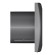 AURA 4C Dark gray metal Вентилятор накладной AURA D100 обратный клапан Dark gray metal DICITI