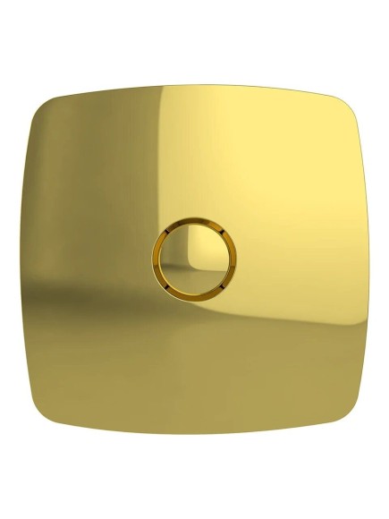 RIO 4C gold Вентилятор накладной RIO обратный клапан D100 Gold DICITI
