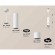 Комплект подвесного светильника Ambrella light Techno Spot XP7401045 SWH/PBK белый песок/черный полированный (A2310, C7455, A2071, C7401, N7002)