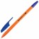 Ручка шариковая BRAUBERG X-333 ORANGE "12+1 В ПОДАРОК!", синяя, КОМПЛЕКТ 13 ШТ, 0,35мм, 144254
