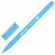 Ручка шариковая BRAUBERG TRIOS BLUE, СИНЯЯ, трехгранная, корпус голубой, игольчатый узел 0,7 мм, линия 0,5 мм, 144158