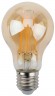Лампочка светодиодная ЭРА F-LED A60-13W-827-E27 gold Е27 / Е27 13Вт филамент груша золотистая теплый белый свет