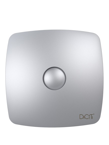 RIO 4C Gray metal Вентилятор накладной RIO D100 обратный клапан Gray metal DICITI