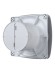 RIO 4C Gray metal Вентилятор накладной RIO D100 обратный клапан Gray metal DICITI