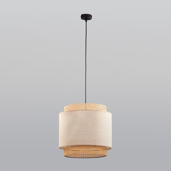 Подвесной светильник с тканевым абажуром 6301 Boho Nature