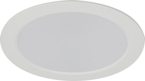 Б0057422 Светильник светодиодный встраиваемый ЭРА LED 17-15-3K круглый 15Вт 3000К