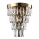 Настенный светильник Crystal Lux Abigail AP3 Gold/Transparent