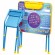 Комплект детской мебели голубой КОСМОС: стол + стул, пенал, BRAUBERG NIKA KIDS, 532634