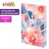 Ежедневник датированный 2025 145х215 мм, А5, STAFF, ламинированная обложка, "Flowers", 116032