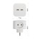 Б0049532 Разветвитель электрический ЭРА SP-4-USB-W на 4 розетки + 2xUSB 2400mA, без заземл 10А (белый)