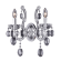 Бра Crystal Lux Hollywood AP2 Chrome