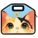 Папка-сумка ЮНЛАНДИЯ, 1 отделение, фетровые ручки, 34х30х11 см, "Cute catcher", 273379